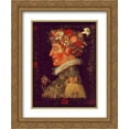 thumbnail image 1 of Giuseppe Arcimboldo 2x Matted 20x24 Gold Ornate Framed Art Print 'Spring', 1 of 2