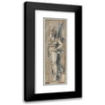 thumbnail image 1 of Giuseppe Cades 8x14 Black Modern Framed Museum Art Print Titled - Winged Victory (circa 1778), 1 of 5