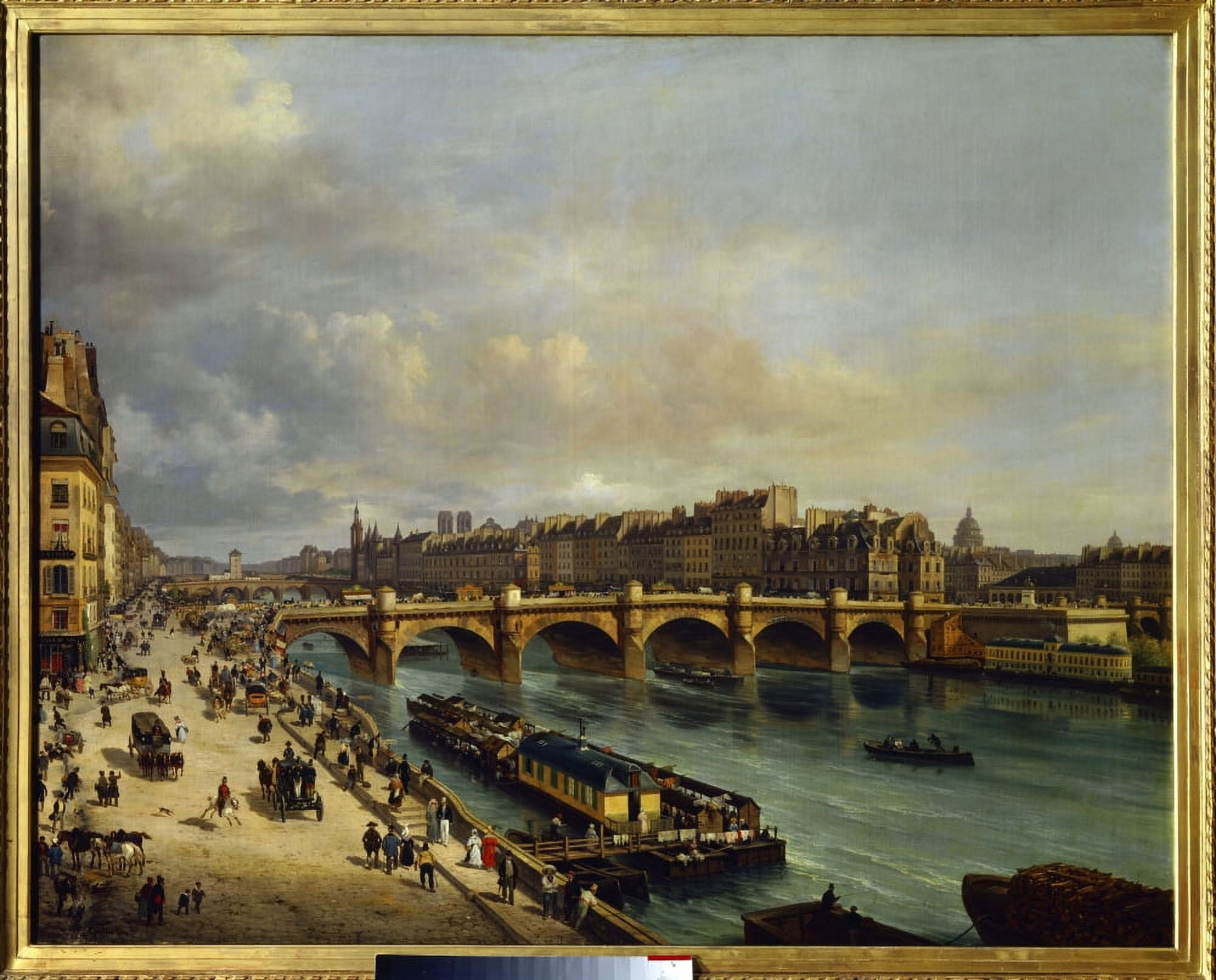 Giuseppe Canella (1788-1847) Italian School Canvas Art - (24 x 18)