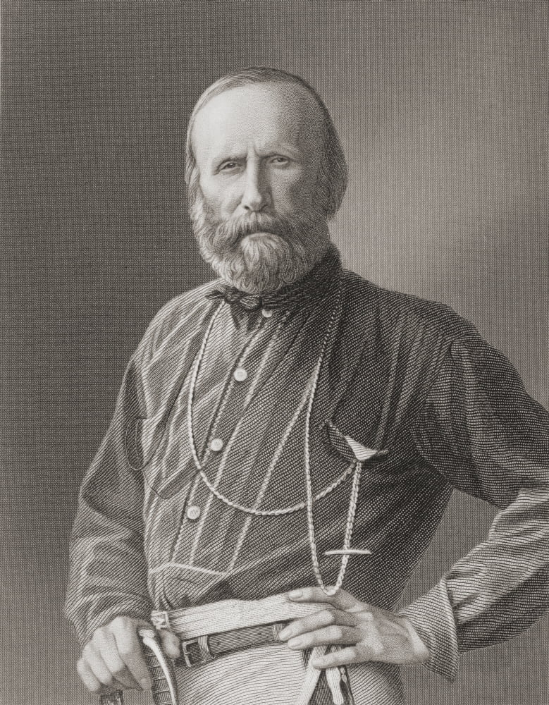 Giuseppe Garibaldi 1807 To 1882 Italian Military And Political Figure From The Age We Live In A History Of The Nineteenth Century Canvas Art - Ken Welsh Design Pics (13 x 16)