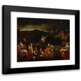 thumbnail image 1 of Giuseppe Maria Crespi 23x20 Black Modern Framed Museum Art Print Titled - The Mission (ca. 1710), 1 of 5