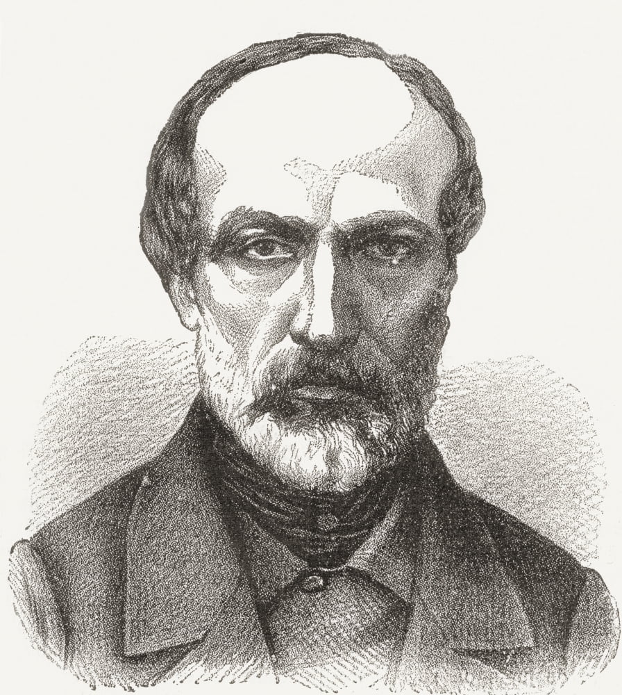 Giuseppe Mazzini 1805 Canvas Art - Ken Welsh Design Pics (26 x 30)