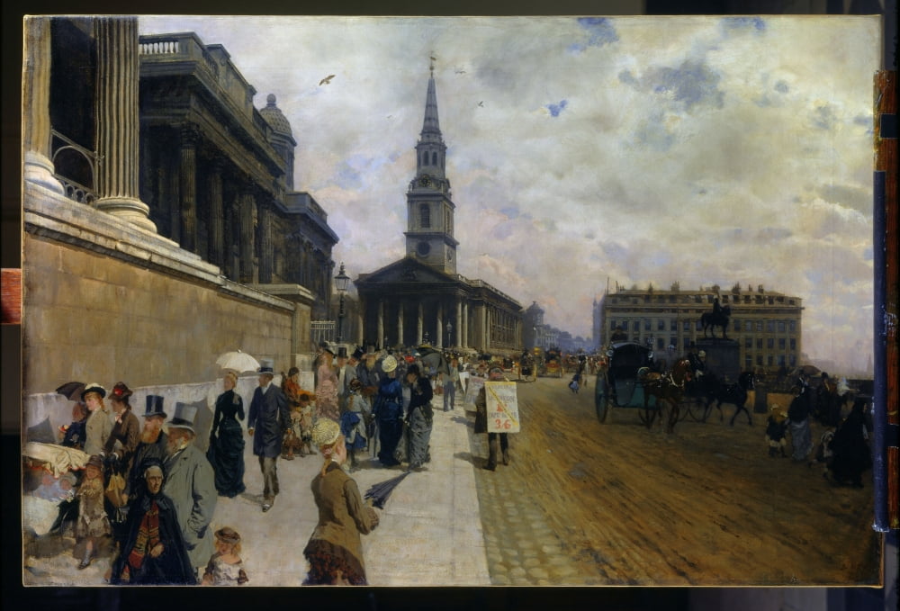 Giuseppe Nittis (1846-1884) Italian School Canvas Art - (24 x 18)