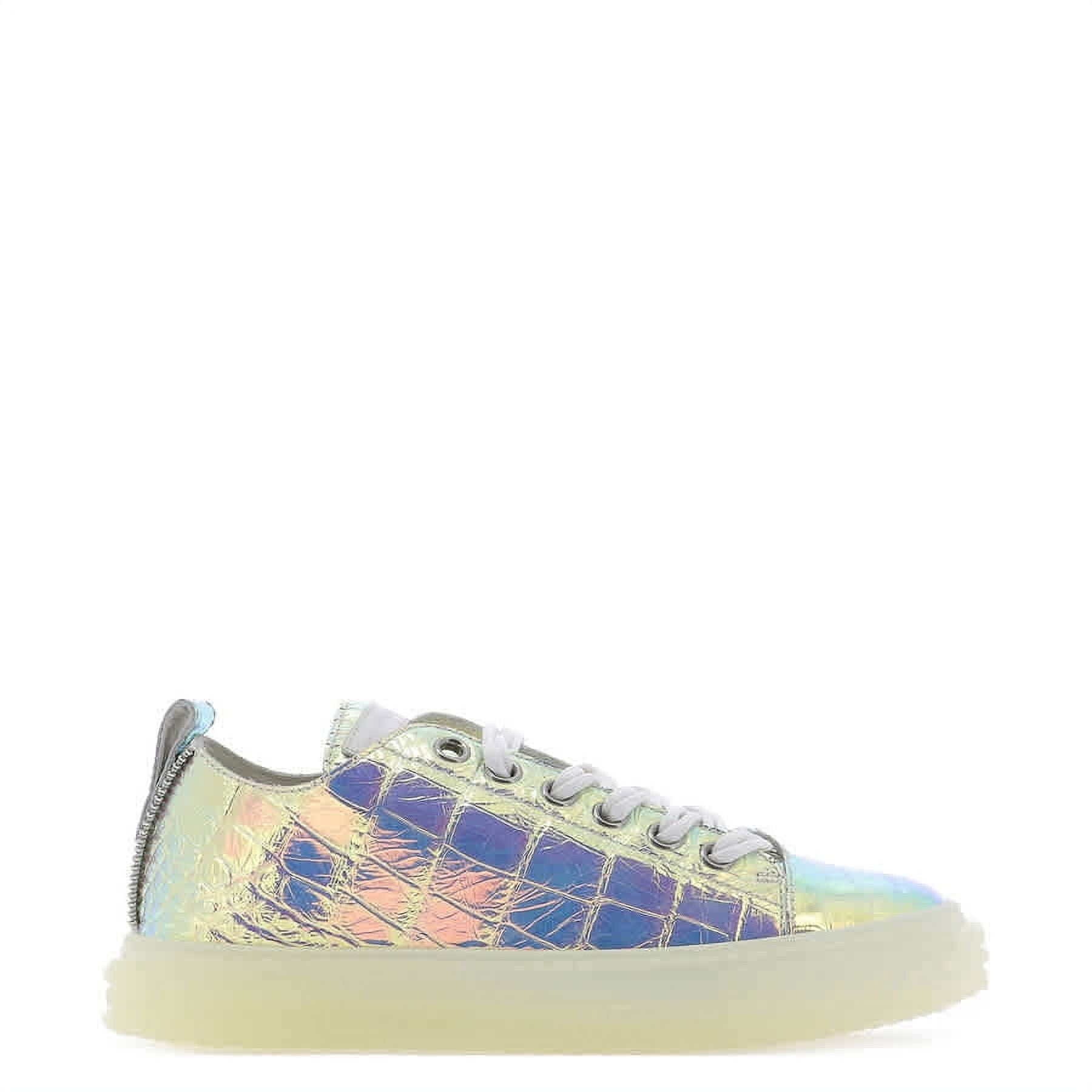 Tradition utilsigtet hændelse Vind Giuseppe Zanotti Blabber Jellyfish Ladies Silver Tone Sneakers, Brand Size  36 ( US Size 6 ) - Walmart.com