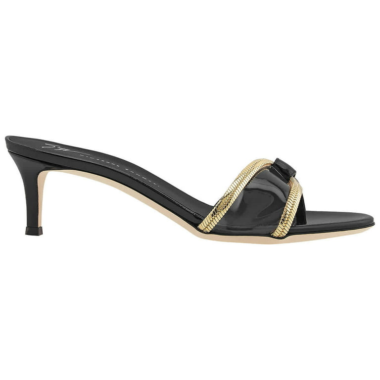 Giuseppe Zanotti Ladies Black GZ Infinity Sandals, Brand Size 36