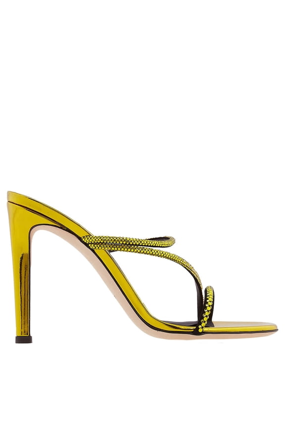 Quiet 105 Julianne Embellished Mules, Brand Size 36 ( US Size 6 )