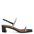 thumbnail image 1 of Giuseppe Zanotti Valentiine Crystal 45 Sandals - Leather - Black Black (Women's), 1 of 3