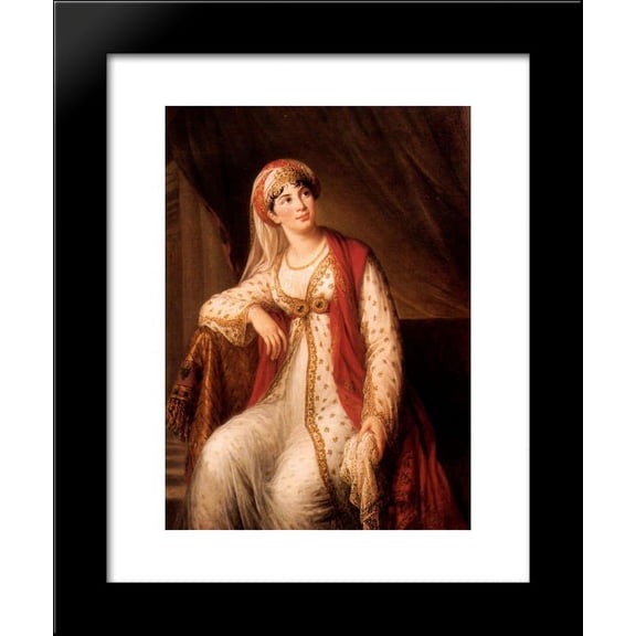 Giuseppina Grassini in the role of Zaire 20x24 Framed Art Print by Louise Elisabeth Vigee Le Brun