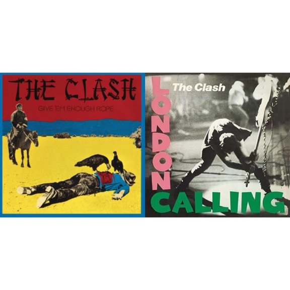 Give 'Em Enough Rope (180G/Remastered) & London Calling [LP Vinyl Bundle]