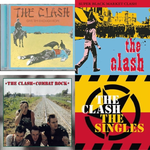 Give Em Enough Rope & Super Black Market Clash & Combat Rock & Singles [CD Bundle]