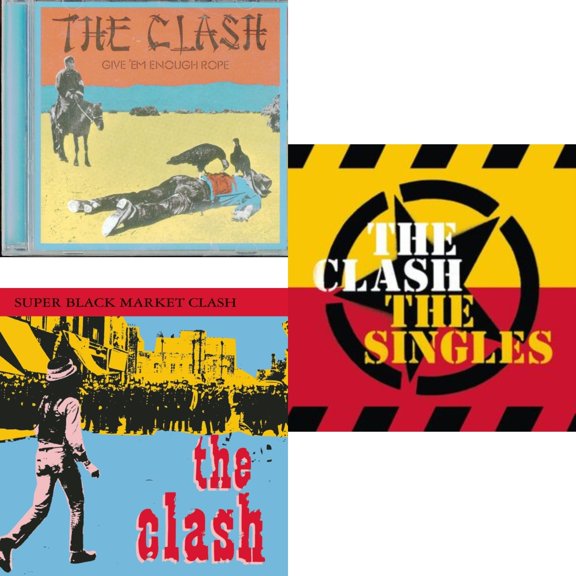 Give Em Enough Rope & Super Black Market Clash & Singles [CD Bundle]
