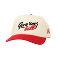 thumbnail image 1 of Give ’Em Hell Embroidered Trucker Hat, Adjustable Snapback Cap with Bold Statement Design, Fashion Streetwear Headwear for Men and Women, Perfect for Parties and Daily Outfits, 1 of 5
