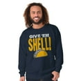 thumbnail image 1 of Give Em Hell Tacos Tuesday Pun Funny Sweatshirt for Men or Women Brisco Brands M, 1 of 6