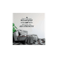 thumbnail image 1 of Give God Your Weakness And He'll Give You His Strength Inspirational Quote Vinyl Wall Decal Wall Sticker Wall Art Decoration Home Room Bedroom Office Class Room Living Room Décor Size (40x40 inch), 1 of 3