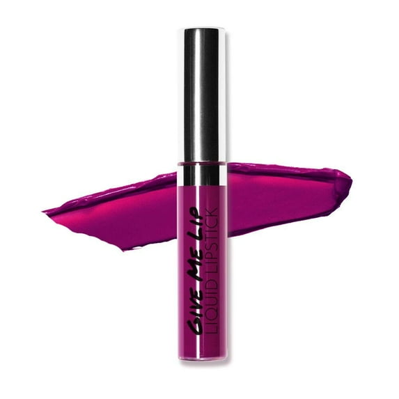 Give Me Lip Liquid Lipstick - Colored Pigments, Water & Smudge Proof, Lightweight. Created by Celebrity Makeup Artist. Vitamin E & Avocado Oil. Cruelty Free, Vegan, Made in USA
