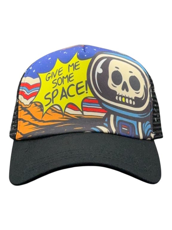 Give Me Some Space Hat Funny Sarcastic Special Effect Graphic Novelty Cap