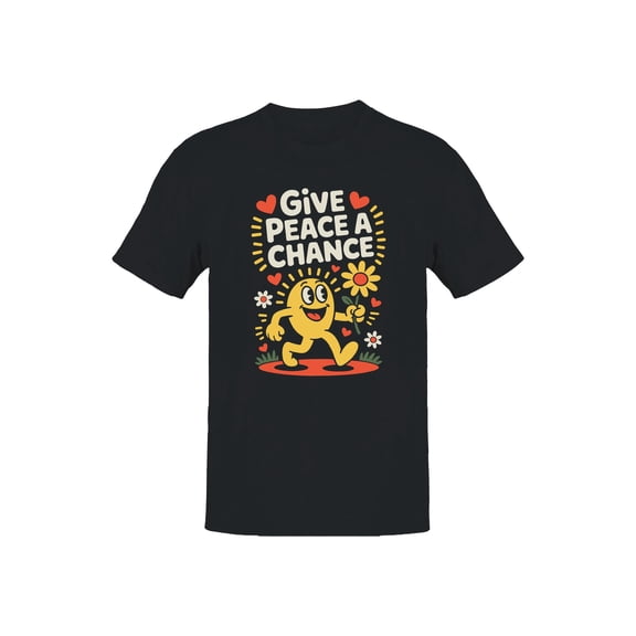 Give Peace a Chance Graphic Art Men's T-shirt