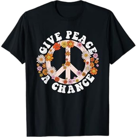Give Peace a Chance - Hippie T-Shirt