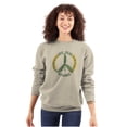 thumbnail image 1 of Give Peas A Chance Home Hobby Gardener Women Crewneck Sweatshirt Brisco Brands L, 1 of 6