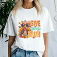 thumbnail image 1 of Give Thanks Bruh Thanksgiving Thankful Turkey Shirt, Thanksgiving Shirt,Turkey Tee, Holiday Gift, Happy Thanksgiving Tshirt, Turkey Day, Family Gobble ,Pumpkin Season, 1 of 5