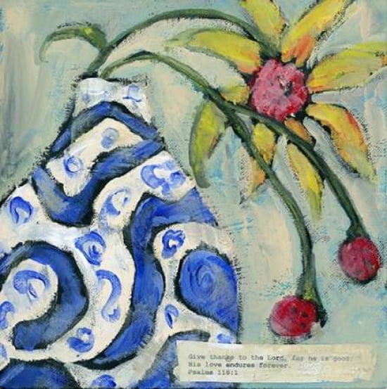 Give Thanks Canvas Art - Pamela J Wingard (24 x 24)