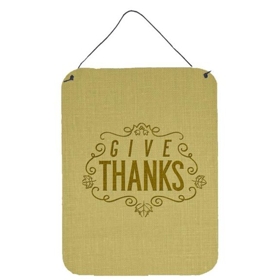 Give Thanks Wall or Door Hanging Prints