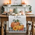 thumbnail image 1 of Give Thanks Yall Table Runner, Autumn Thanksgiving Kitchen Dining Table Decoration for Home Party Decor 13x48 Inches, 1 of 9