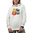 thumbnail image 1 of Give Thanks to the Lord, Thanksgiving Day Art Merch Gift, White Hooded Sweatshirt or Hoodie, Small, 1 of 5