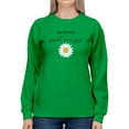 thumbnail image 1 of Give This World Good Energy Sweatshirt Women -Image by Shutterstock, Female 4X-Large, 1 of 4