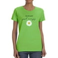 thumbnail image 1 of Give This World Good Energy T-Shirt Women -Image by Shutterstock, Female Large, 1 of 4