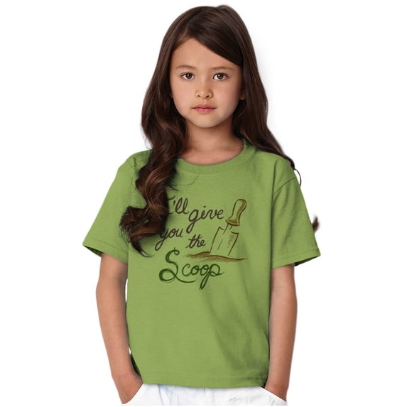 Give You Scoop Soil Gardening Tools Girls Kids T Shirt Tees Teen Brisco Brands S