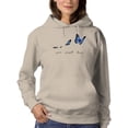 thumbnail image 1 of Give Yourself Time Butterfly  Hoodie Women -Image by Shutterstock, Female Medium, 1 of 4
