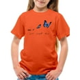 thumbnail image 1 of Give Yourself Time Butterfly  T-Shirt Juniors -Image by Shutterstock,  Small, 1 of 4