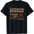 thumbnail image 1 of Given a Caffeinated Beverage.. Funny Teacher Coffee IEP Goal T-Shirt, 1 of 5