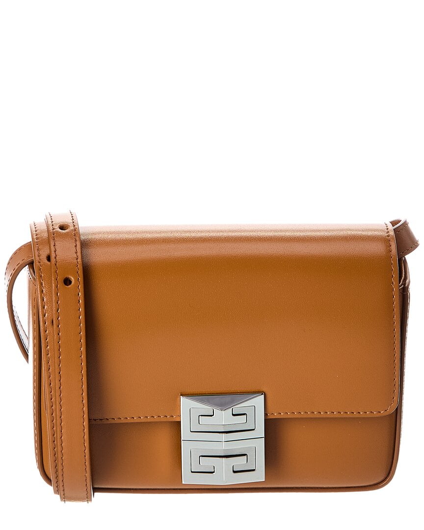 Givenchy 4G Small Leather Crossbody, Brown - Walmart.com