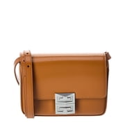 Givenchy 4G Small Leather Crossbody, Brown