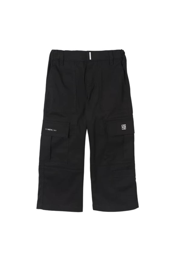 Boys Gabardine Cargo Trousers, Size 8Y