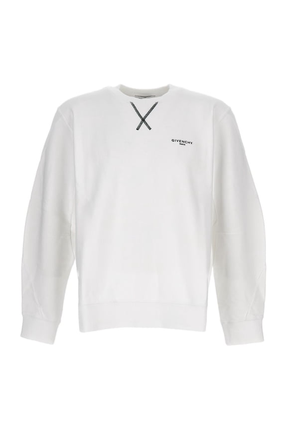 Crew Neck Sweatshirt With Chest Print (Men's)