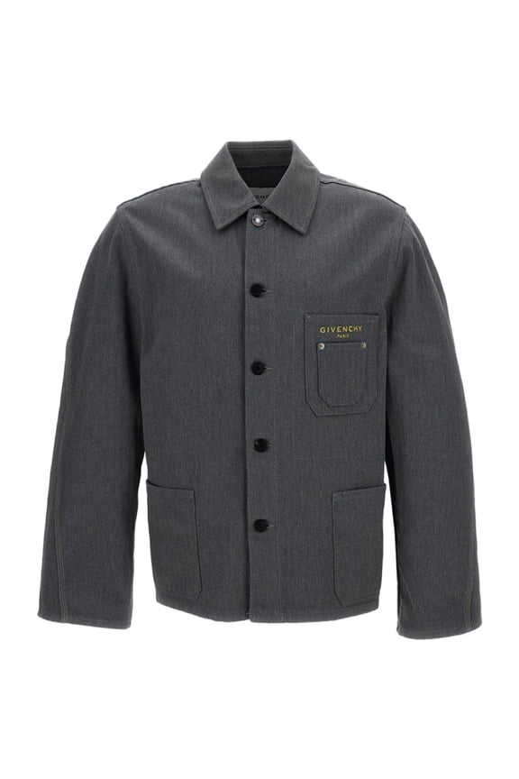 Jacket With Patch Pockets (Men's)