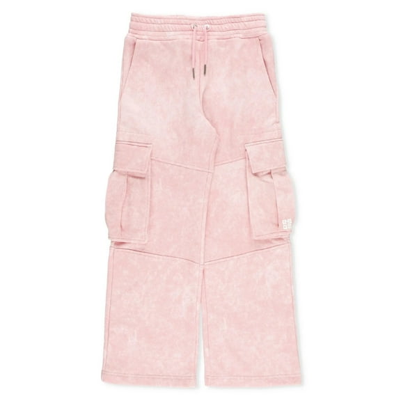 Givenchy Kids Logo-Printed Drawstring Cotton Trousers, Size 10Y