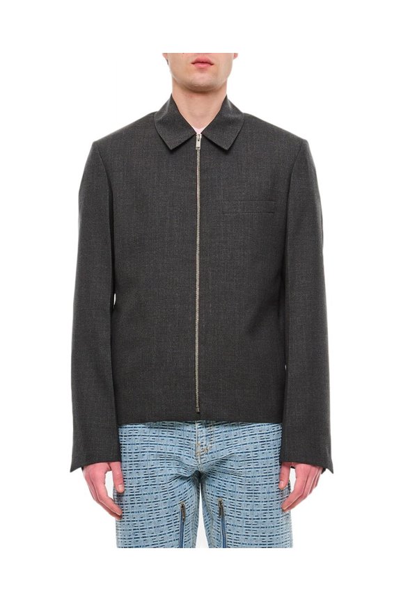 Zipped Short Structured Jacket (Men's)