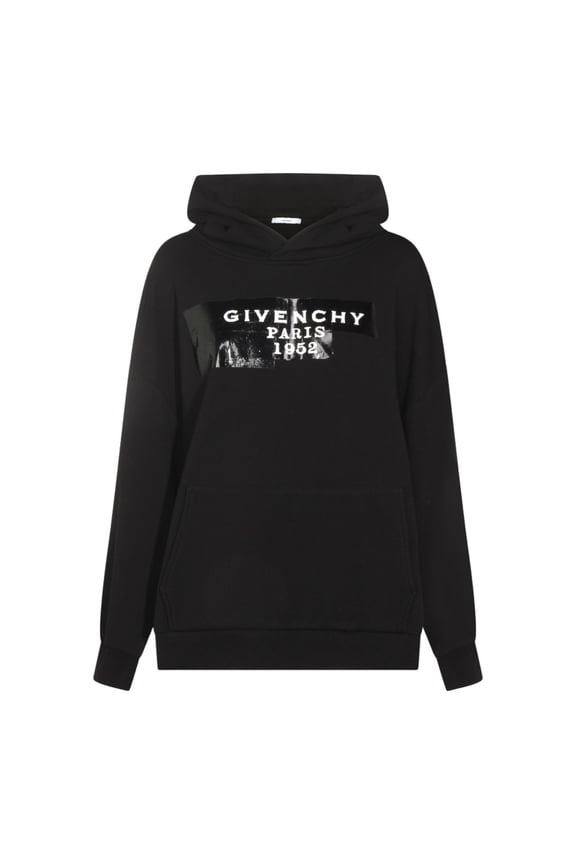 Modern Black Hoodie With Glossy Patch (Women's)