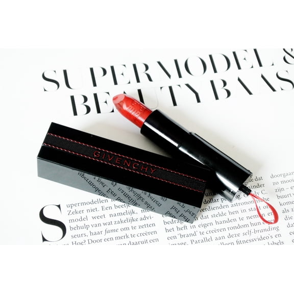 Givenchy Rouge Interdit #25 Rouge Revelateur  Marbled Lipstick 0.12oz/3.4g