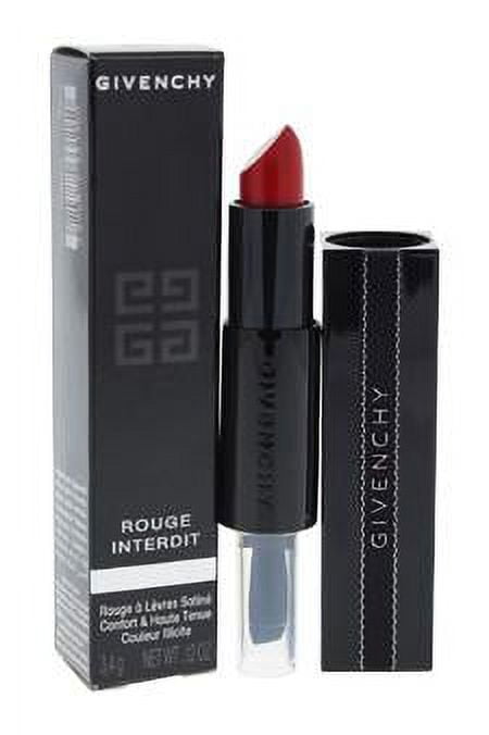Givenchy Rouge Interdit Satin Lipstick 14 Redlight oz
