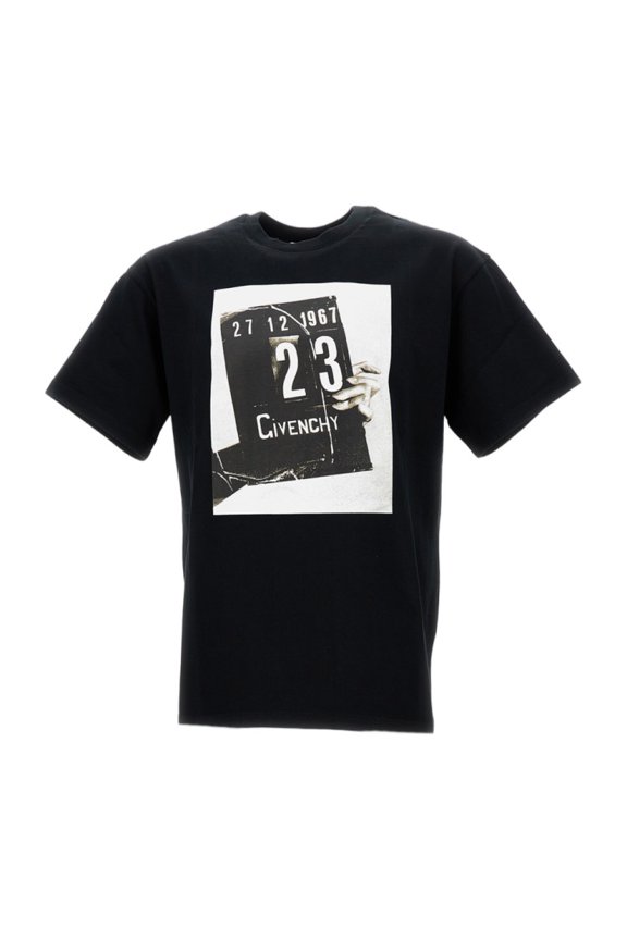 Bold Graphic Print Cotton T-Shirt (Men's)