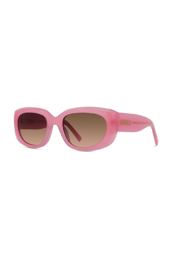 GV40104U 72F 54mm Oval Sunglasses Women's Shiny Pink