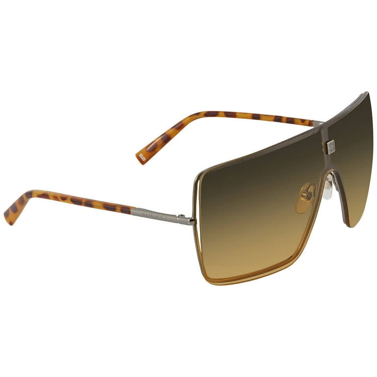 Givenchy Yellow Gradient Shield Ladies Sunglasses GV 7167/S Givenchy Yellow Gradient Shield Ladies Sunglasses GV 7167/S