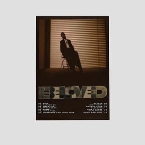 Giveon Beloved Album Vintage Style Music Poster, Poster Home Decor , Poster Print Only