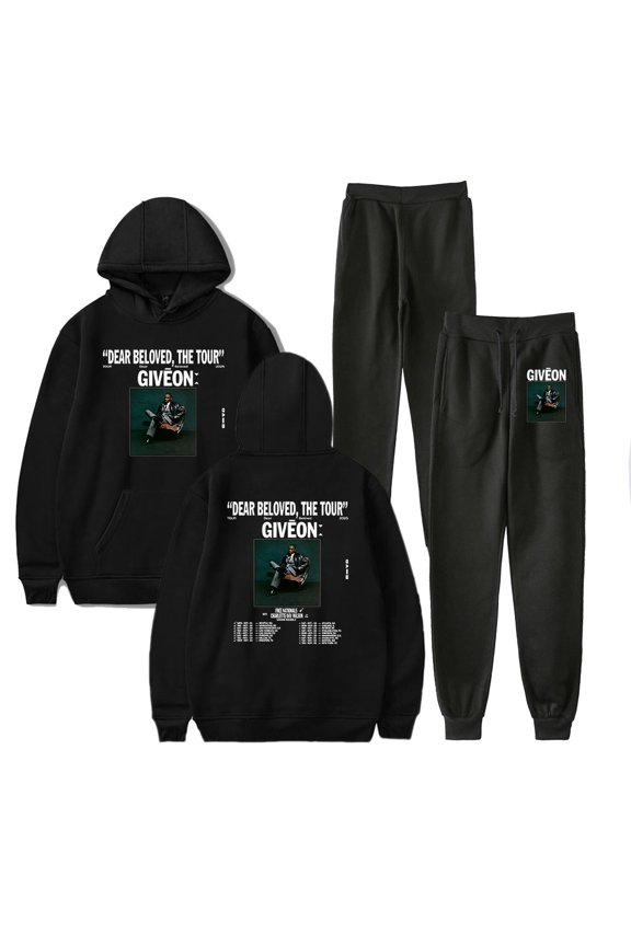 Giveon Dear Beloved The Tour 2025 Hoodies Sets Pants Merch Women/Men Sweatshirts Pants Sets Streetwear