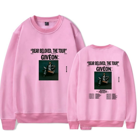 Giveon Dear Beloved The Tour 2025 Long Sleeve Crewneck Sweatshirt For Men/Women Unisex Fashion Streetwear